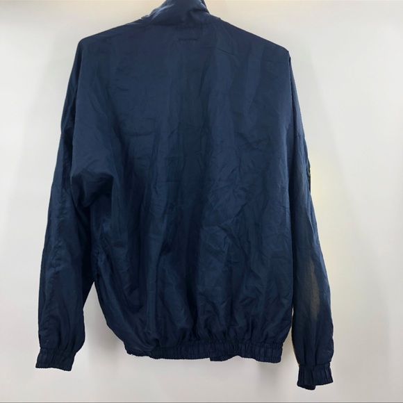 🧥 FUBU Vintage Windbreaker | Navy with Yellow & Green Accents | Size M - Picture 5 of 8